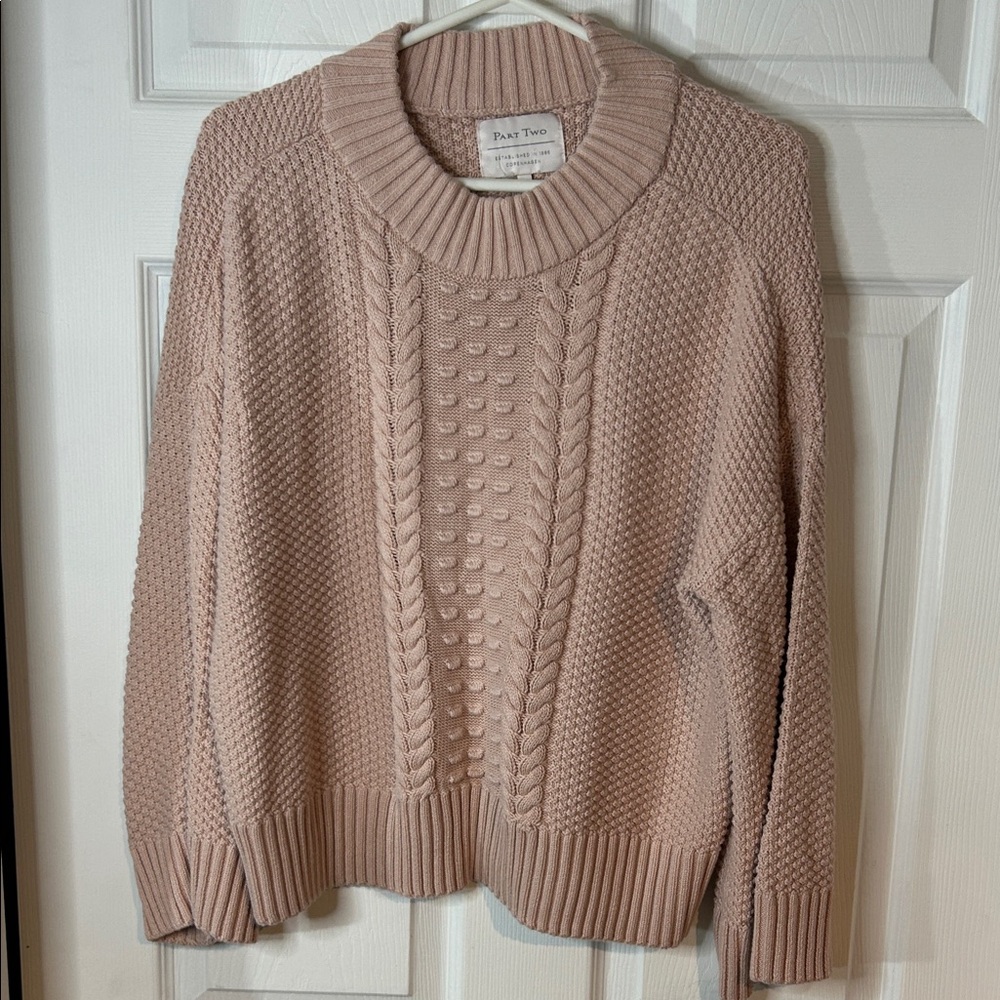 Women's Pink Sweater NWOT Part Two